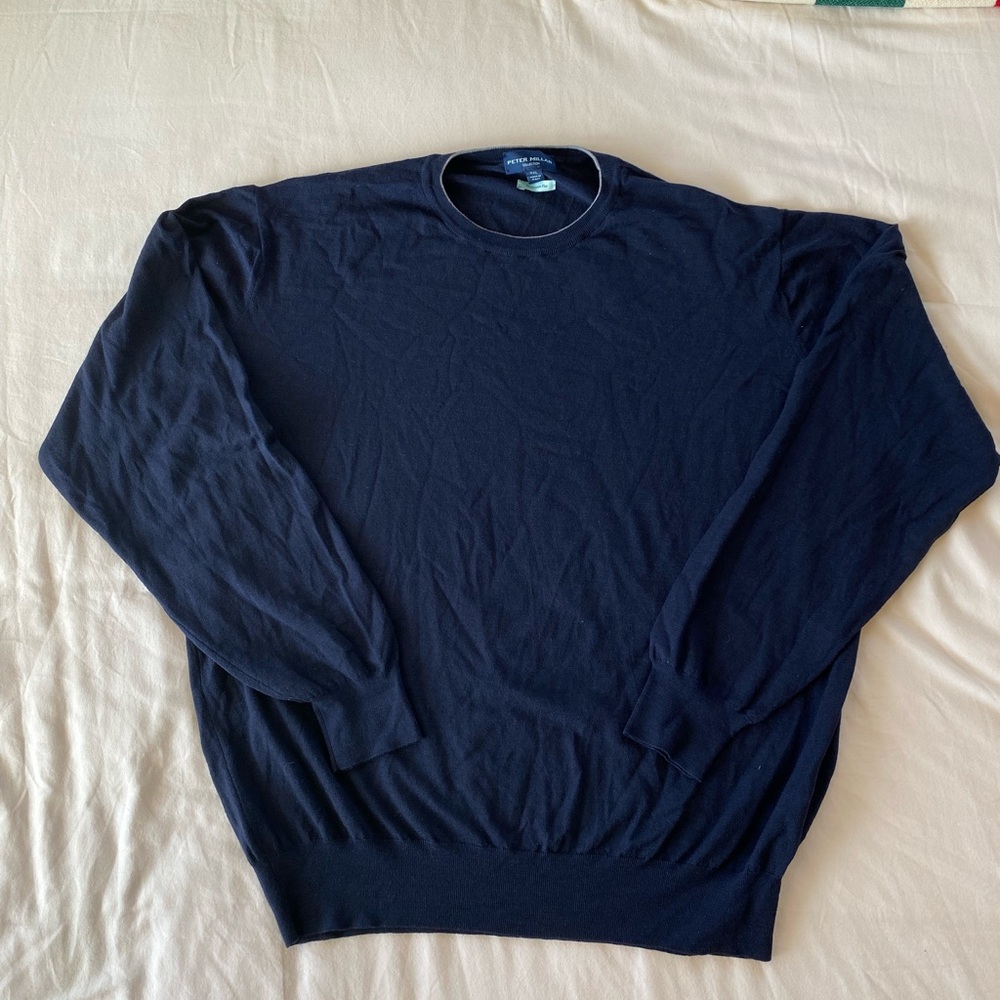 Peter Millar Collection Excursionist Flex merino wool sweater XXL